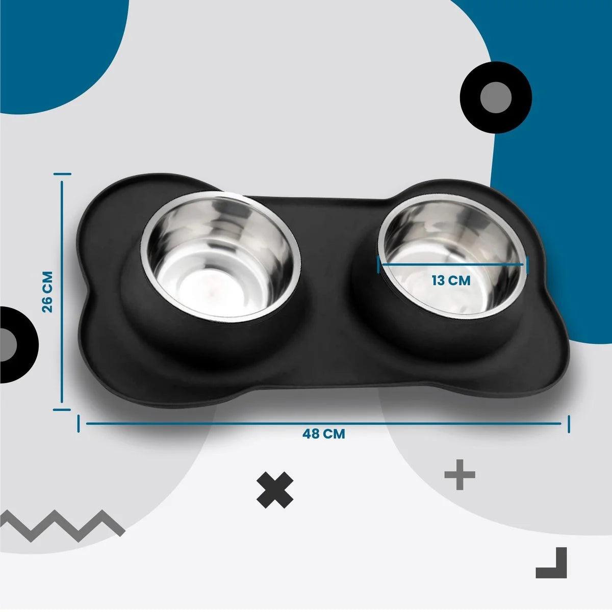 Dubbele Voerbak - Dierenhoekje