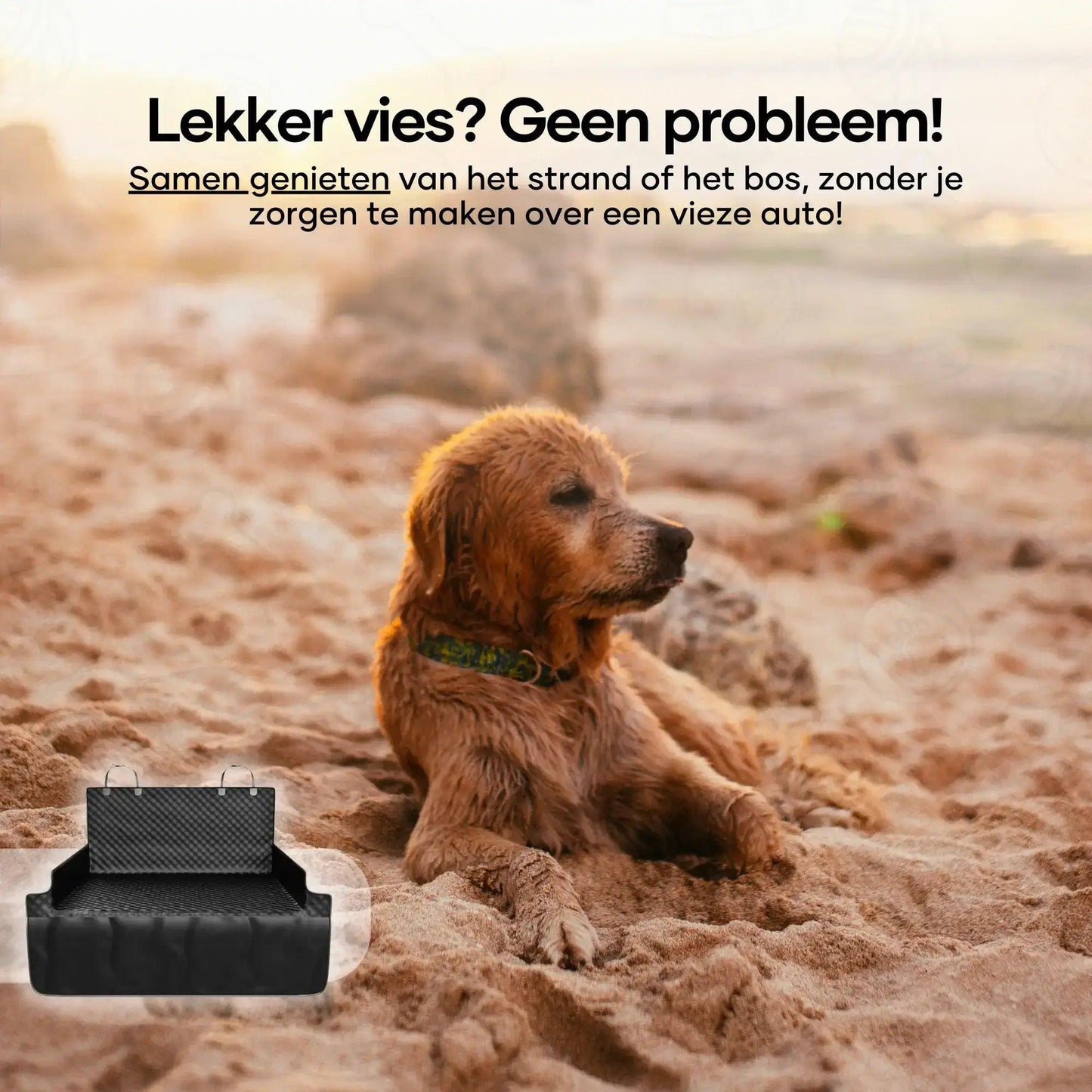 Kofferbak Beschermhoes voor Honden - Dierenhoekje