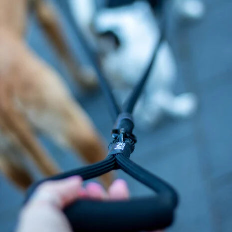 Rebel Petz - Dubbele Hondenriem Voor Twee Honden - Dierenhoekje