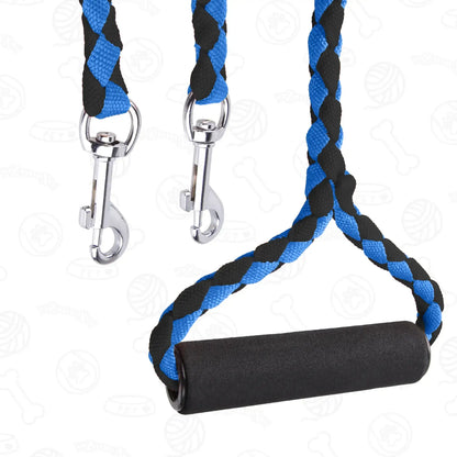 Double dog leash for 2 dogs