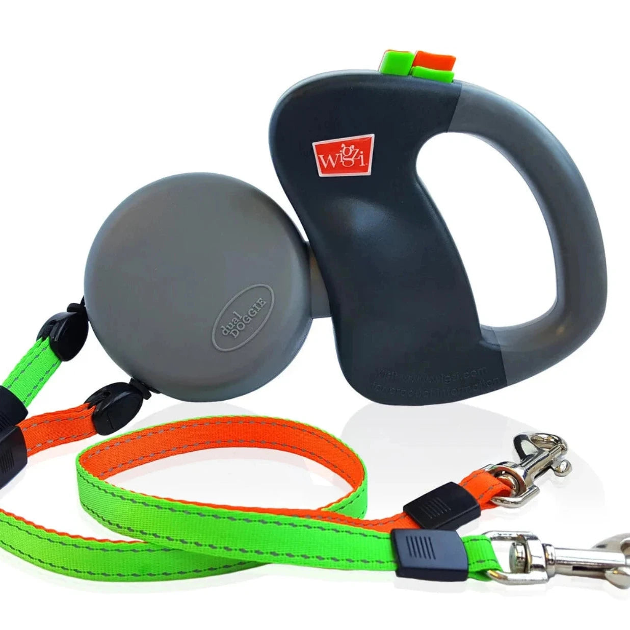 Wigzi Dual Doggie 2.0 dog leash for two dogs